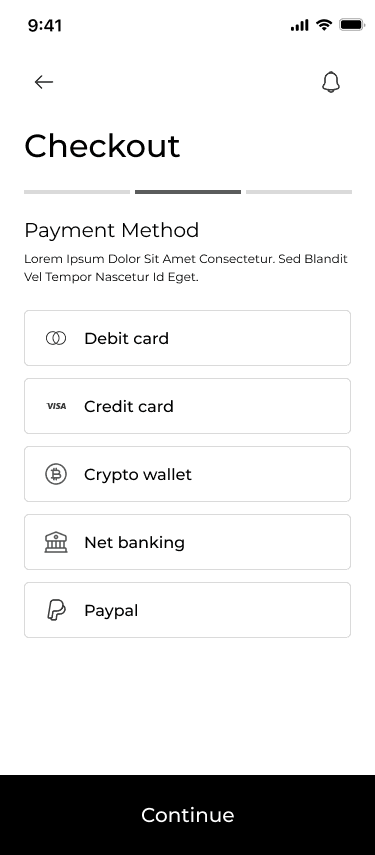 Shewhead Shoes checkout payment screen